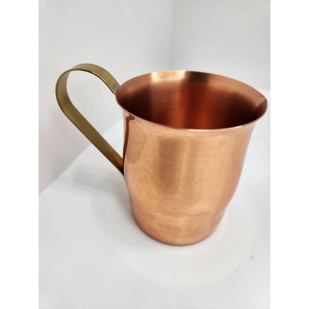 Vintage Coppercraft Guild Embossed Serving Tray Sugar and Creamer Set Copper - Picture 10 of 13